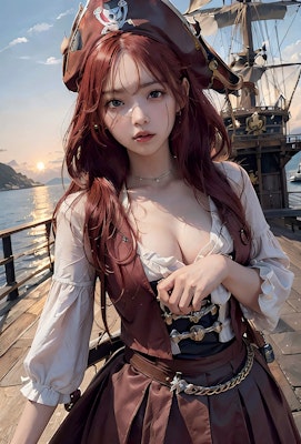 女海賊 一緒に来てくれますか？
