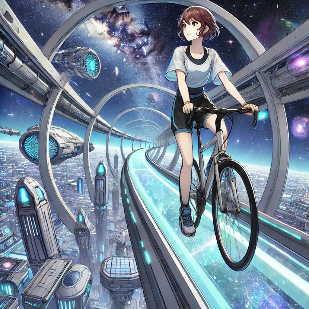 宇宙都市 サイクリング