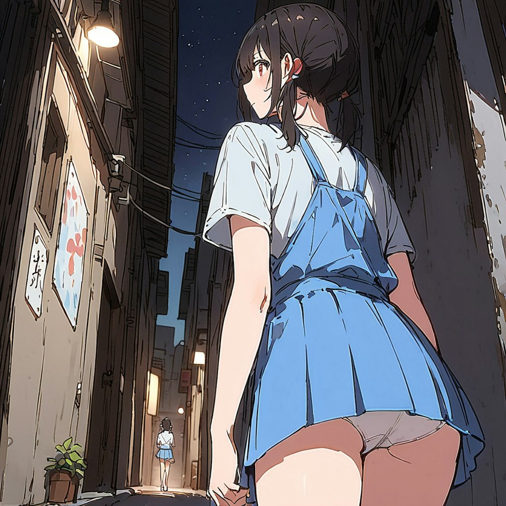 路地裏の少女④