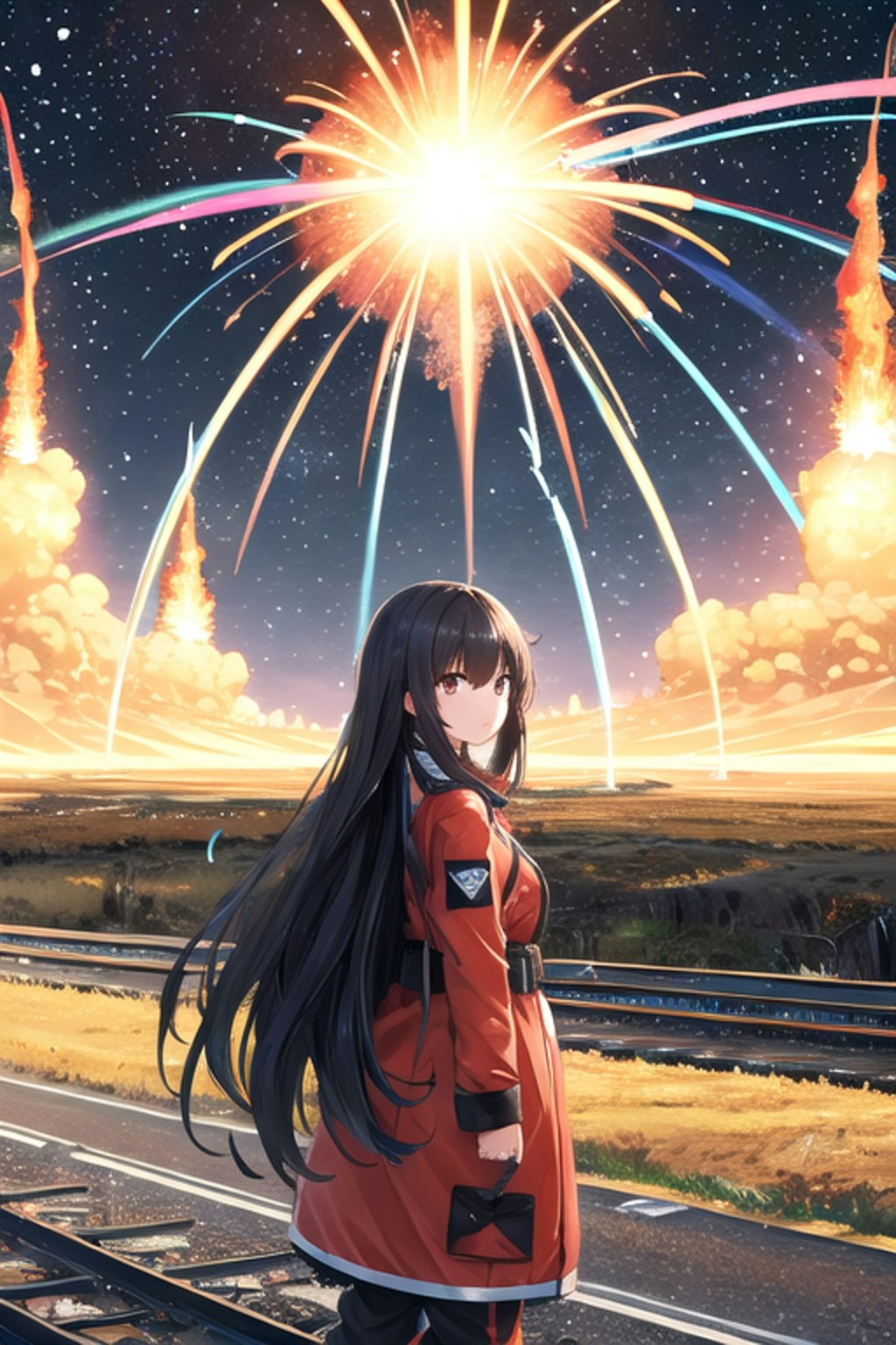 星空見てたら爆発した