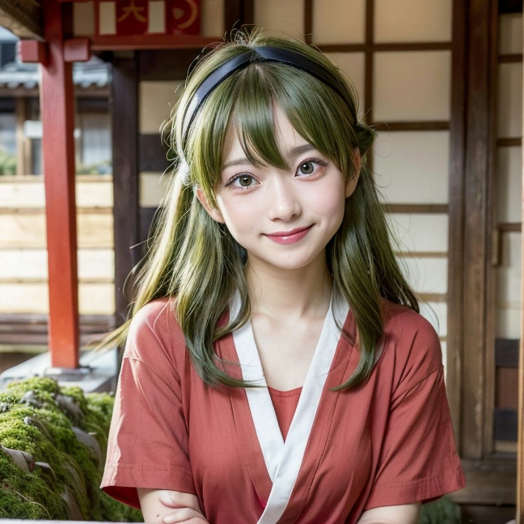 甘味処の看板娘