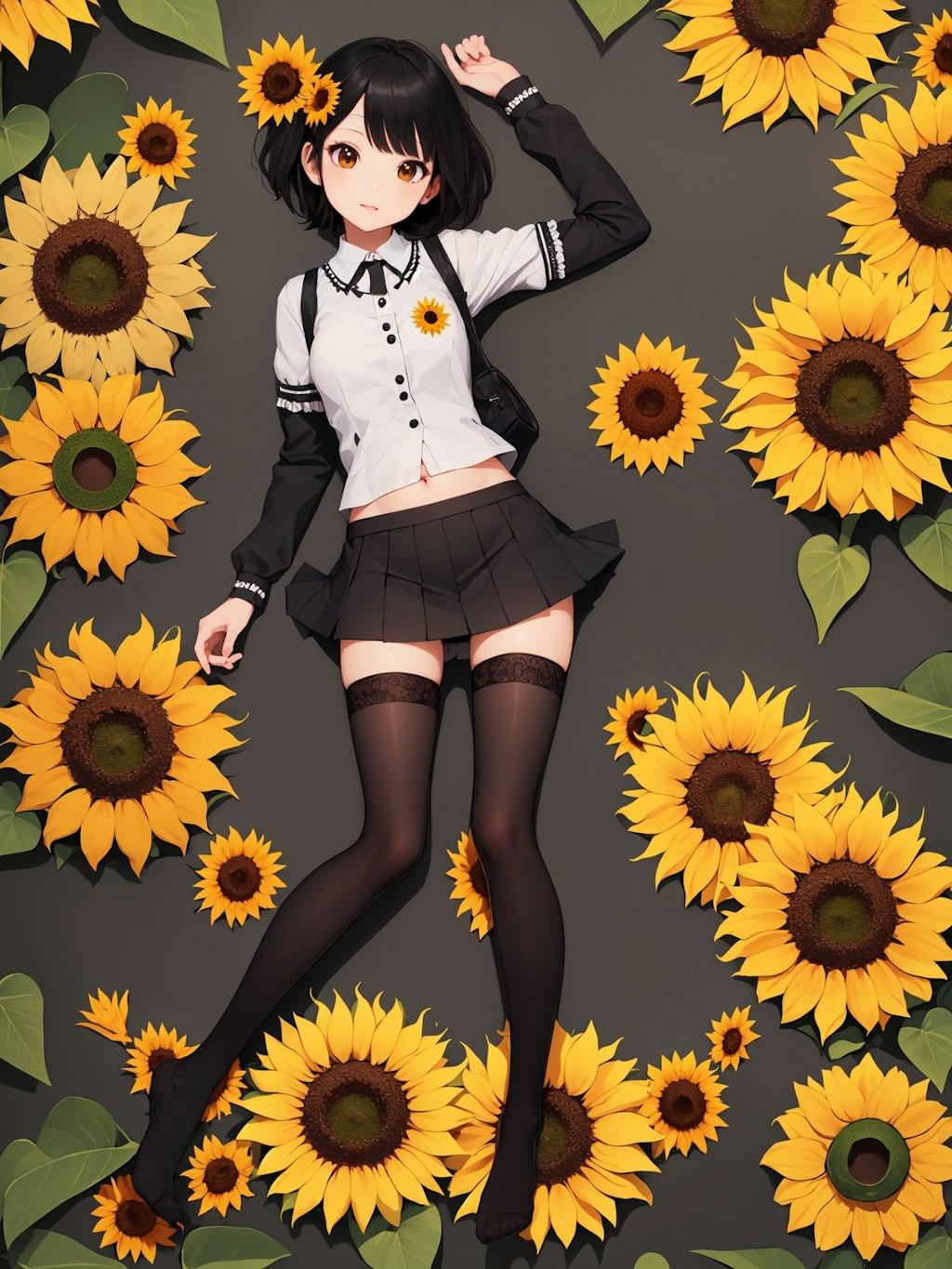 sunflower girl