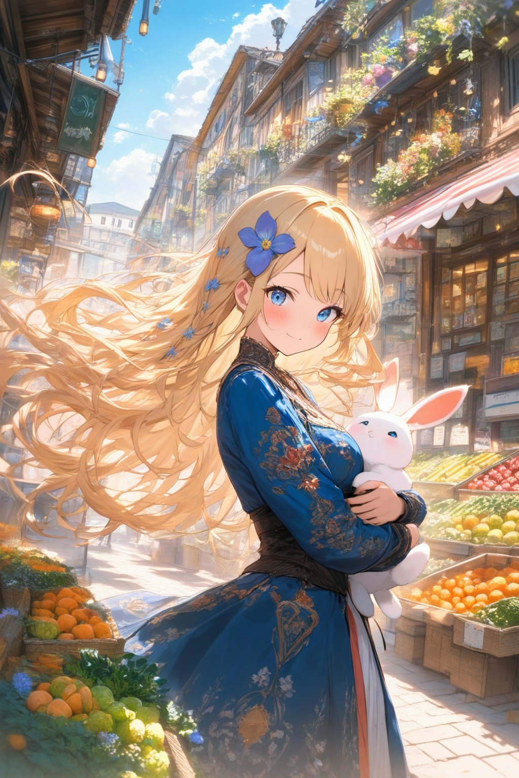 この子のごはんを買いに来たの