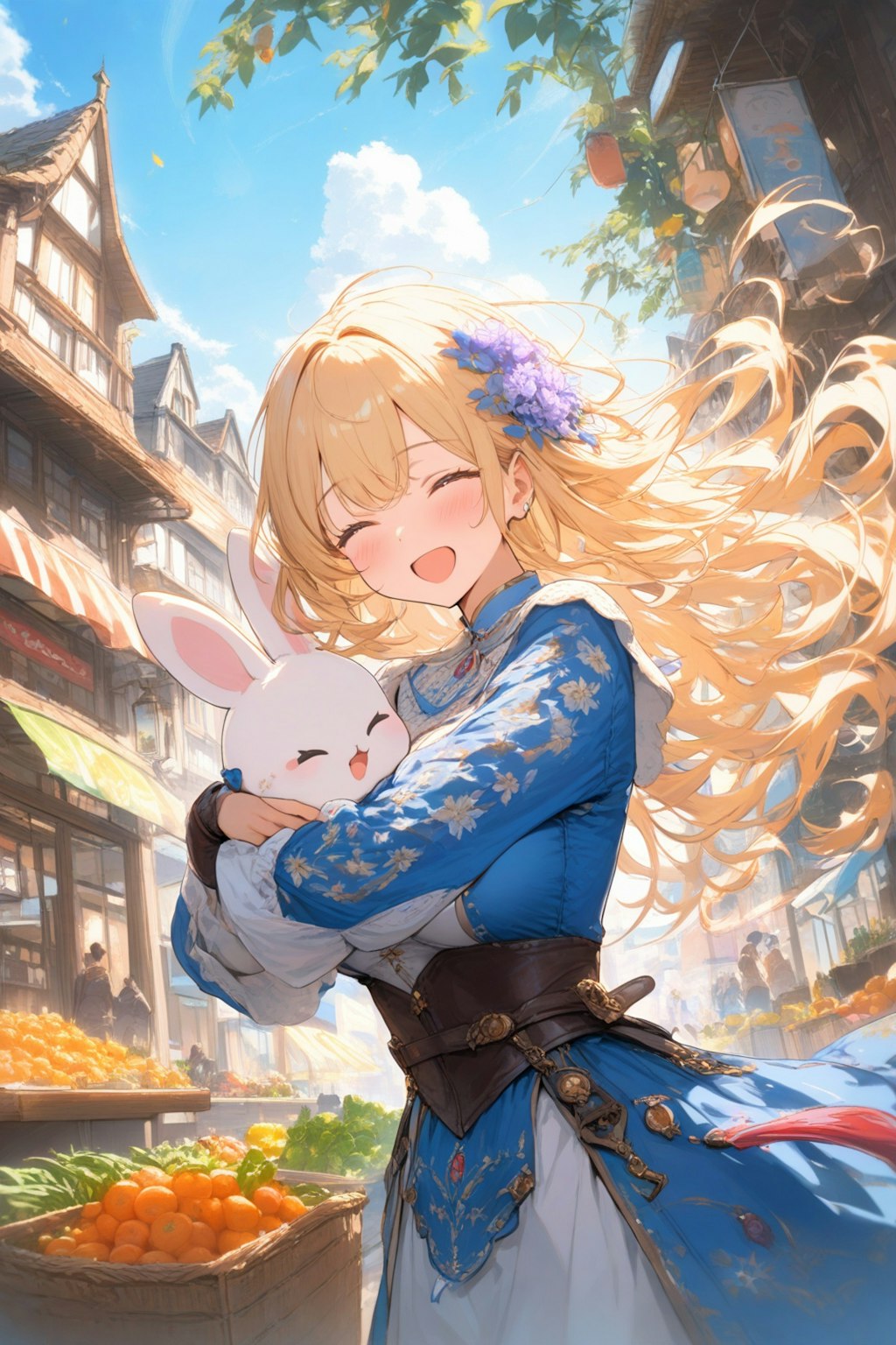 この子のごはんを買いに来たの