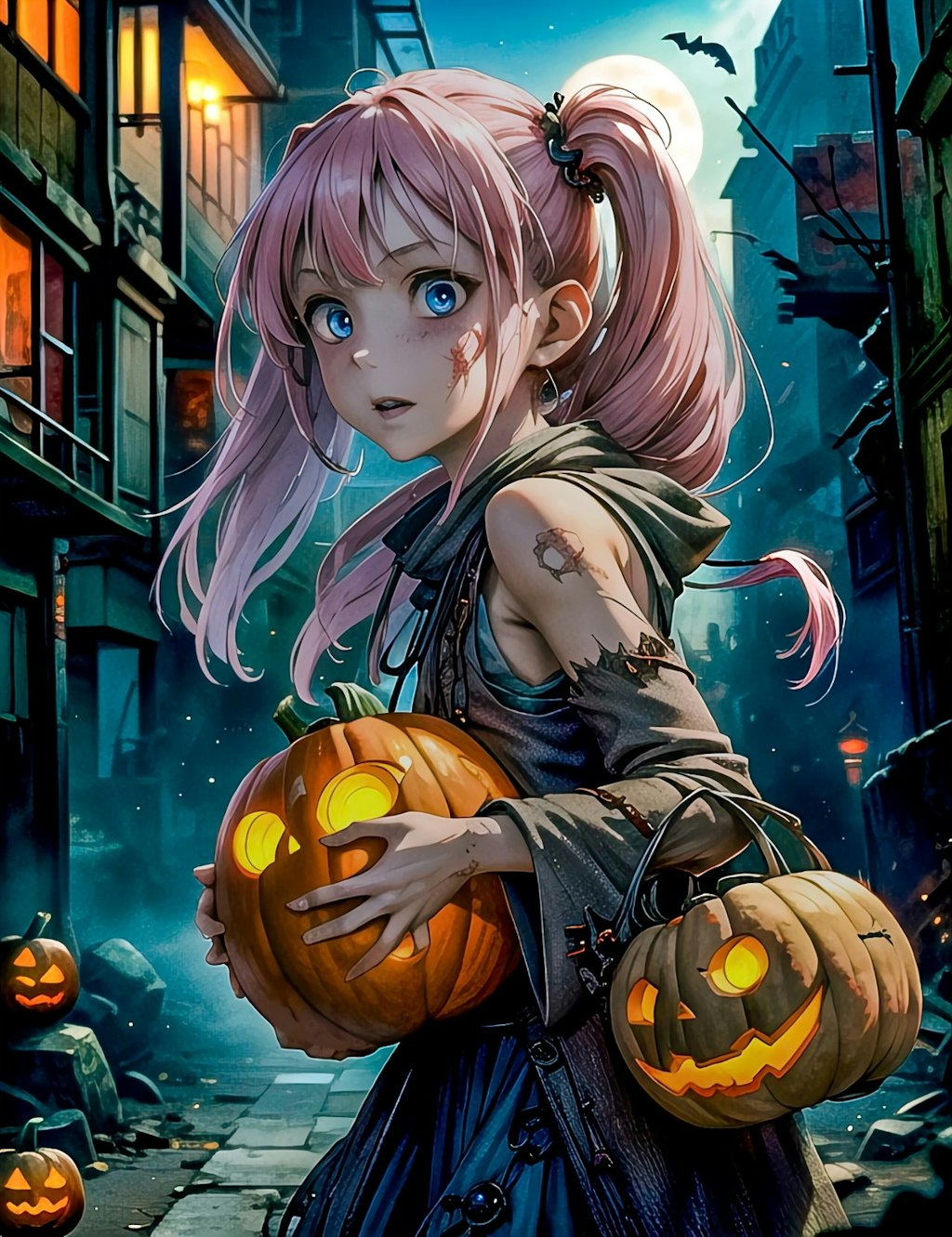 香ちゃんですよー💦ポートコレクション💦 Halloween portrait 🎃🎃