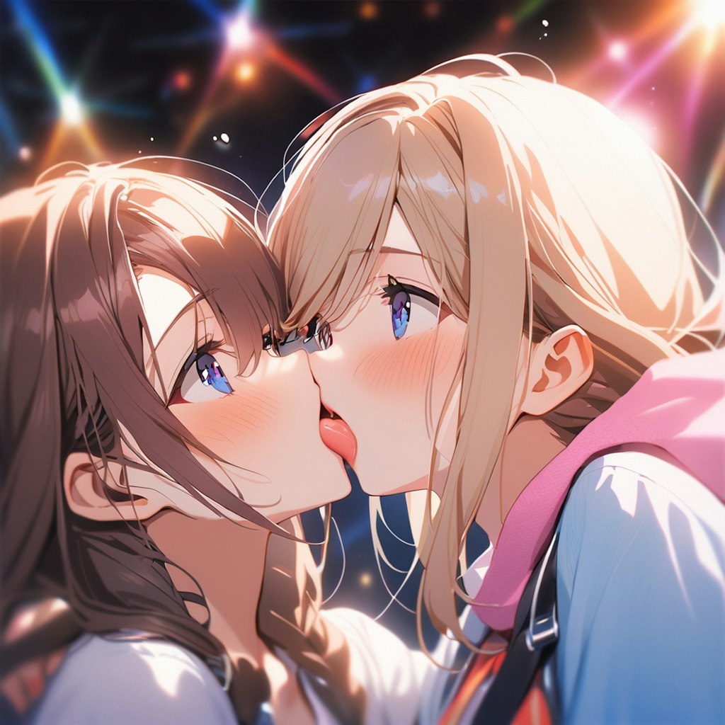 百合キス