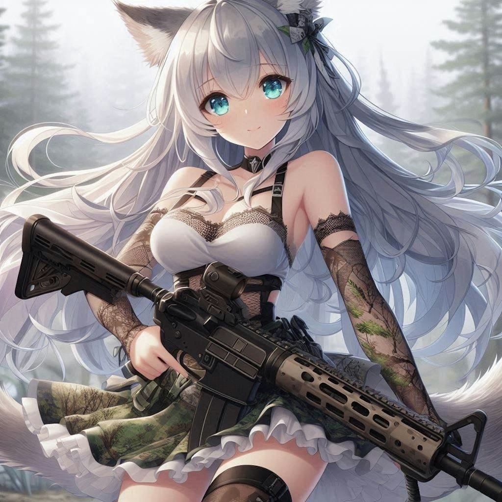 狼少女と銃　その１