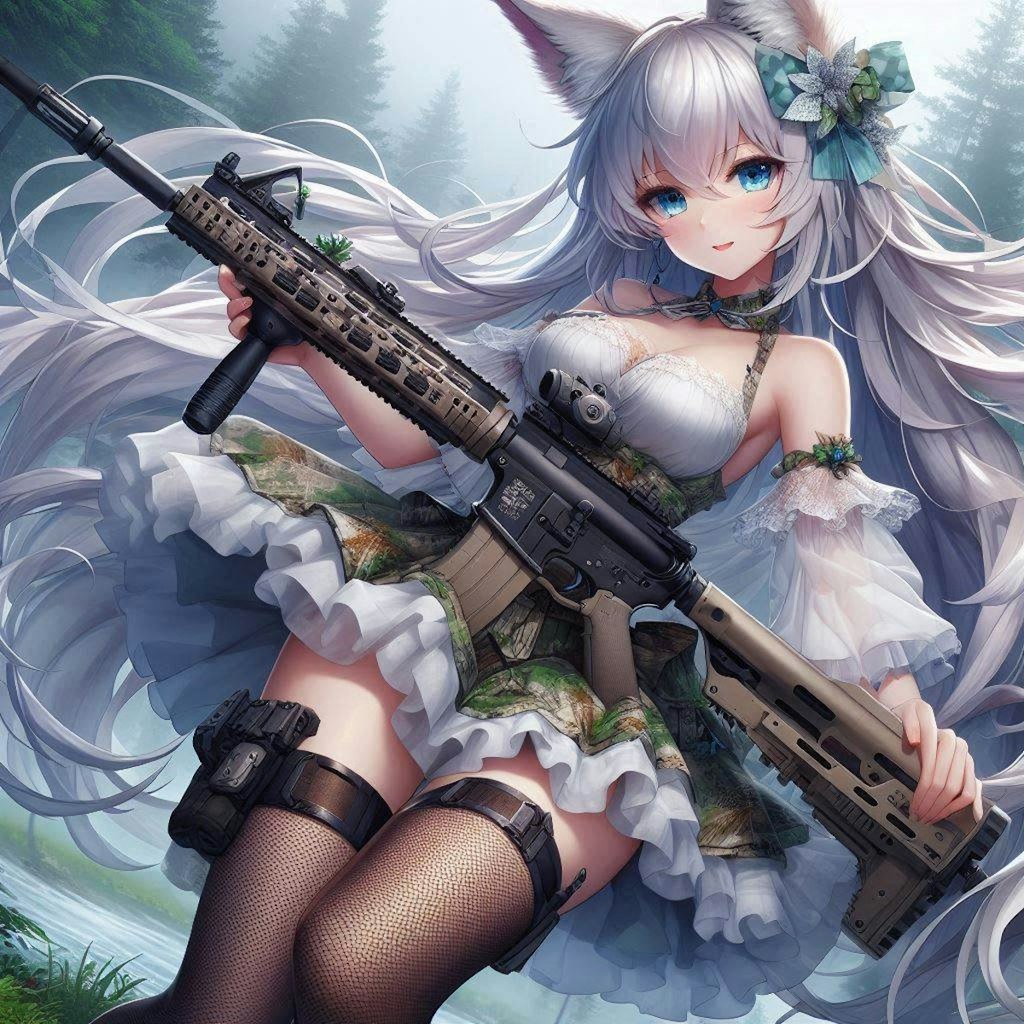 狼少女と銃　その１