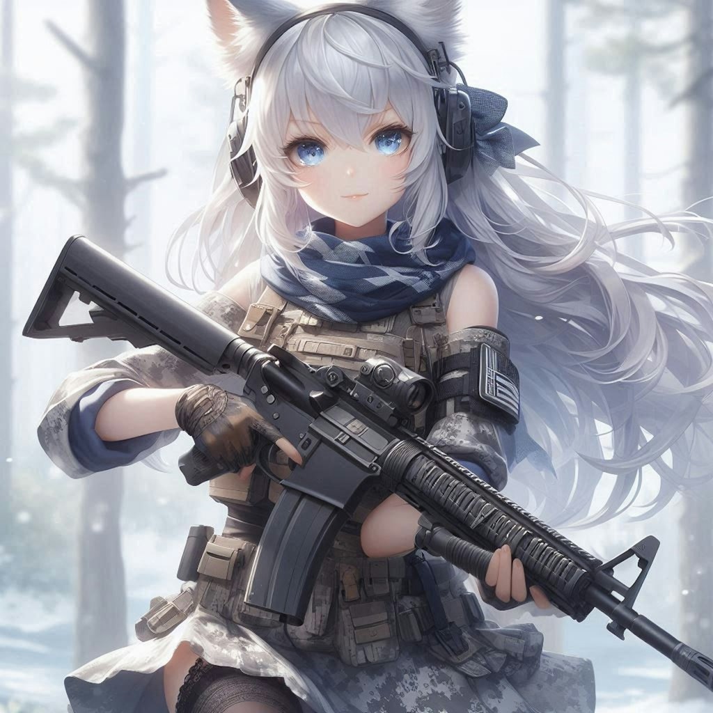 狼少女と銃　その１