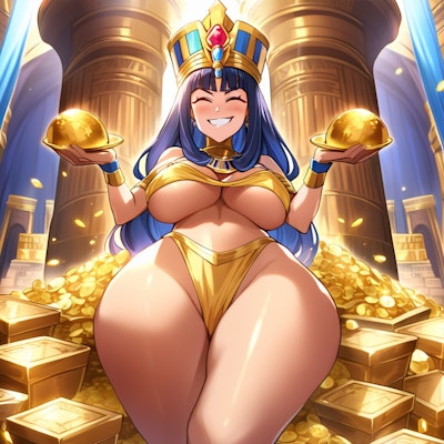 金と財宝とエジプトの女王