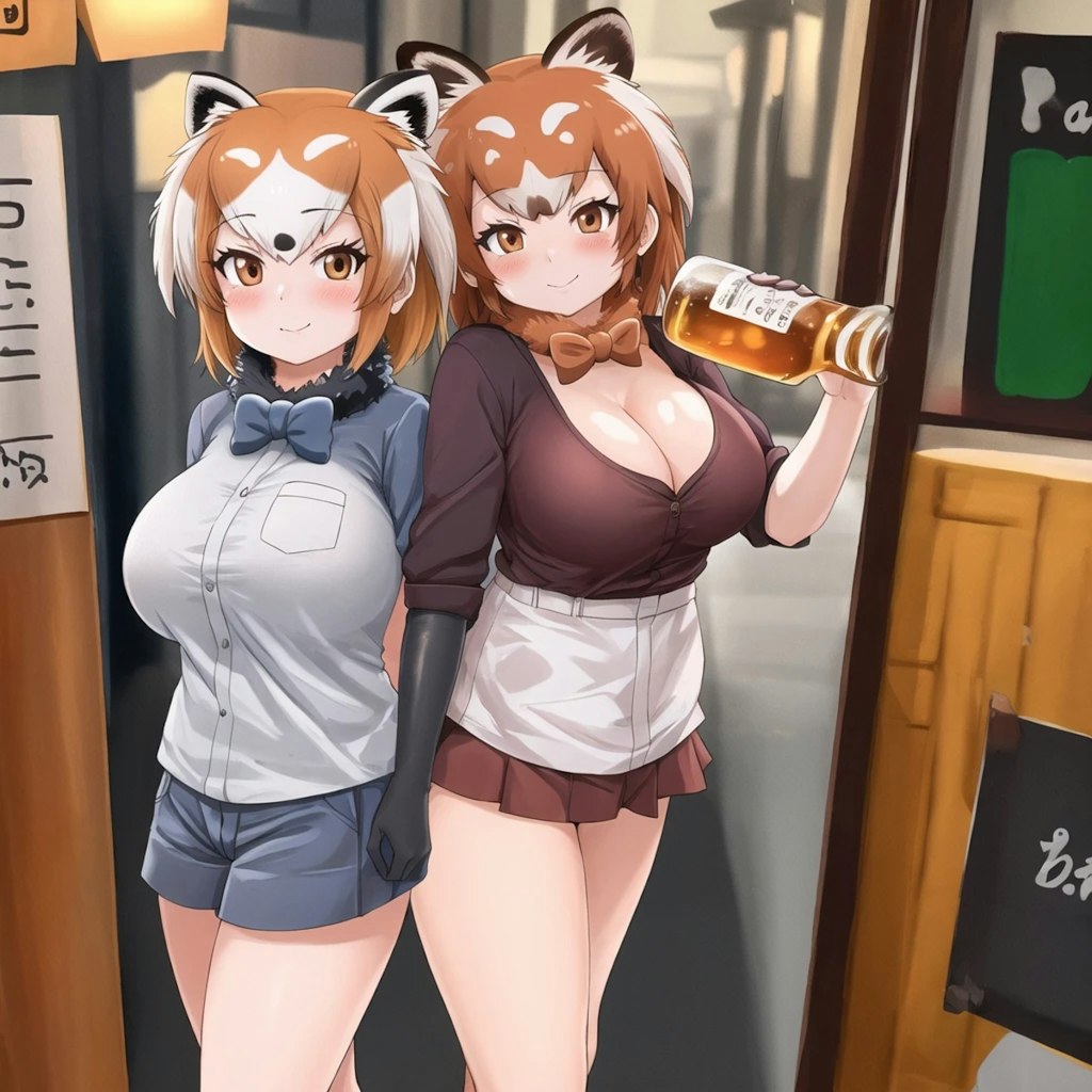 レッパンちゃんと飲み会したり