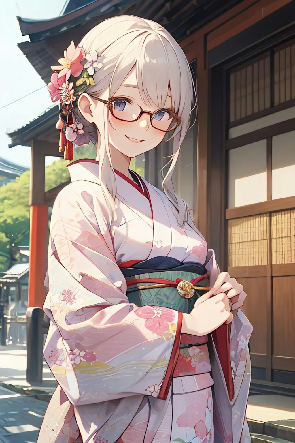 着物女子👘