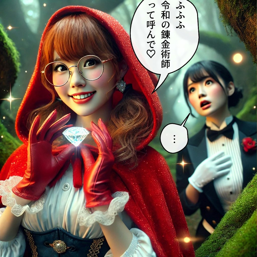 副業を見つけた赤ずきんちゃん