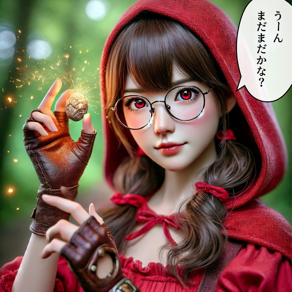 副業を見つけた赤ずきんちゃん