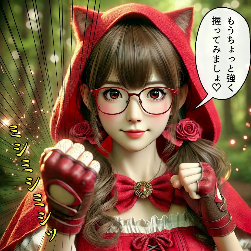 副業を見つけた赤ずきんちゃん