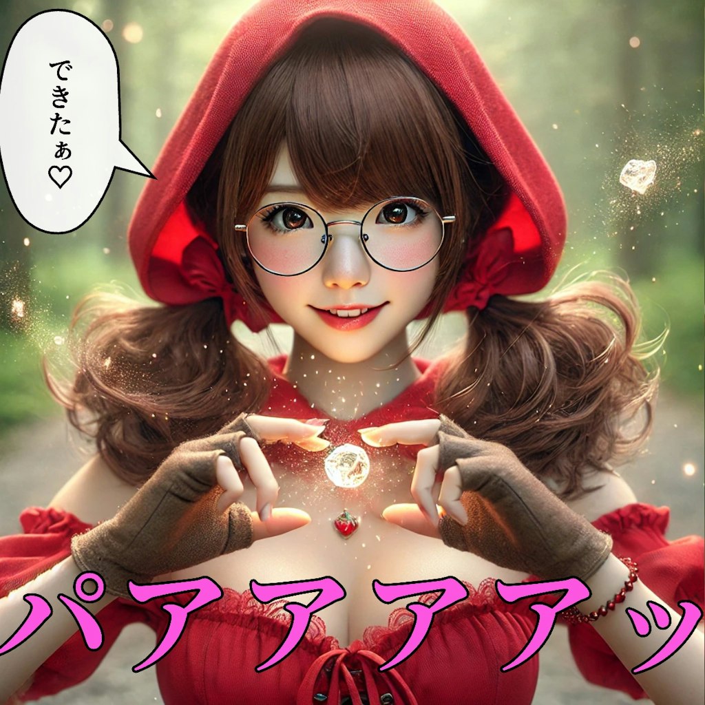 副業を見つけた赤ずきんちゃん