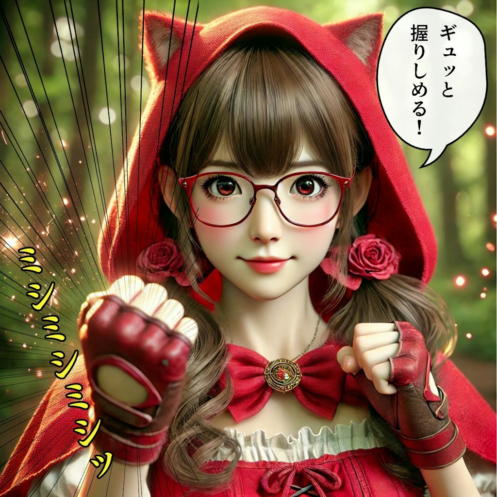 副業を見つけた赤ずきんちゃん