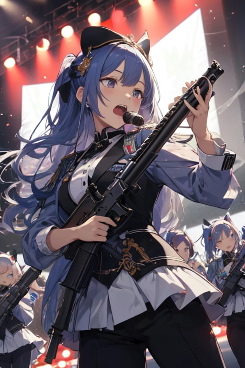 戦場アイドルミリタリーガールズ　戦場ライブ