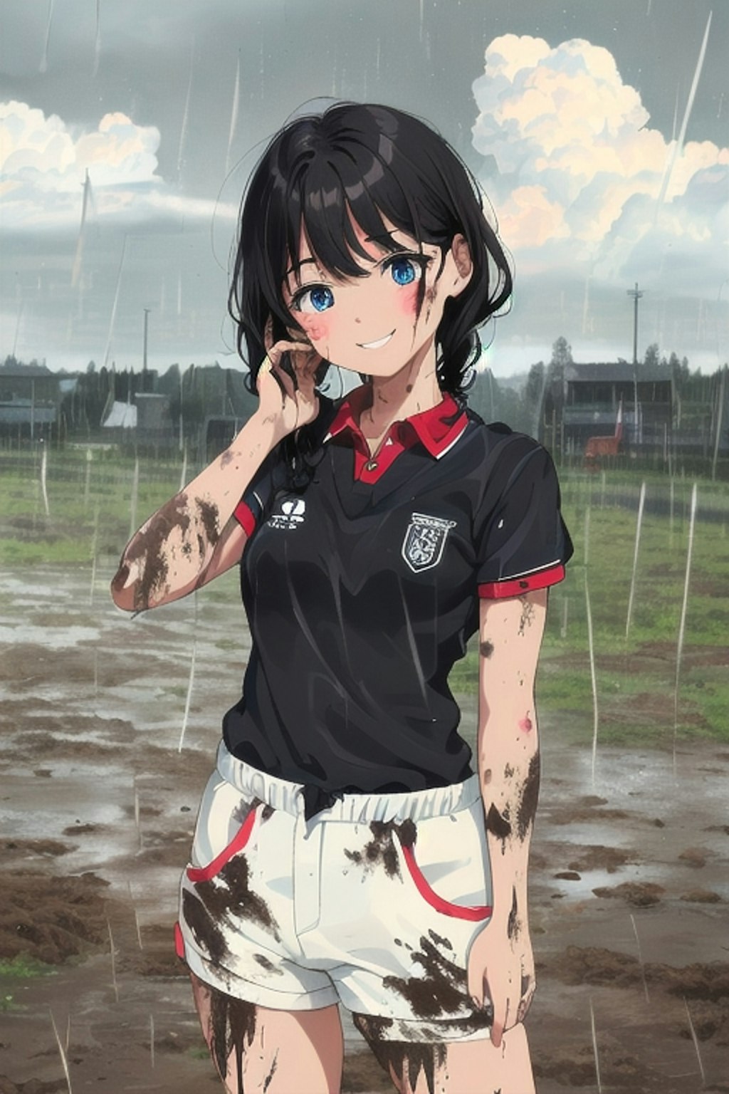 🏉泥まみれの女子ラグビー 79