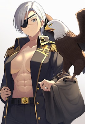 鷹と教官さん