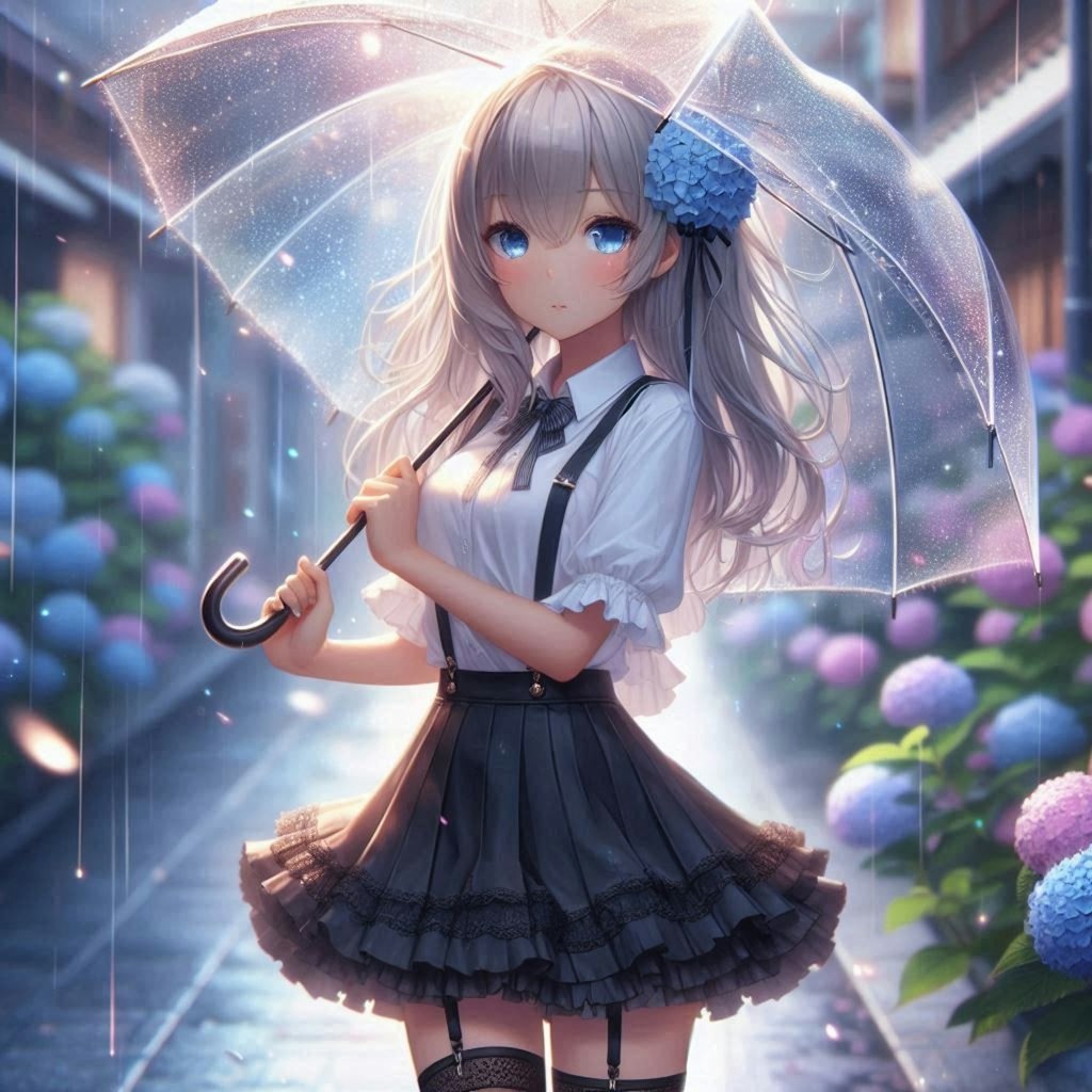 雨も嫌いじゃない。