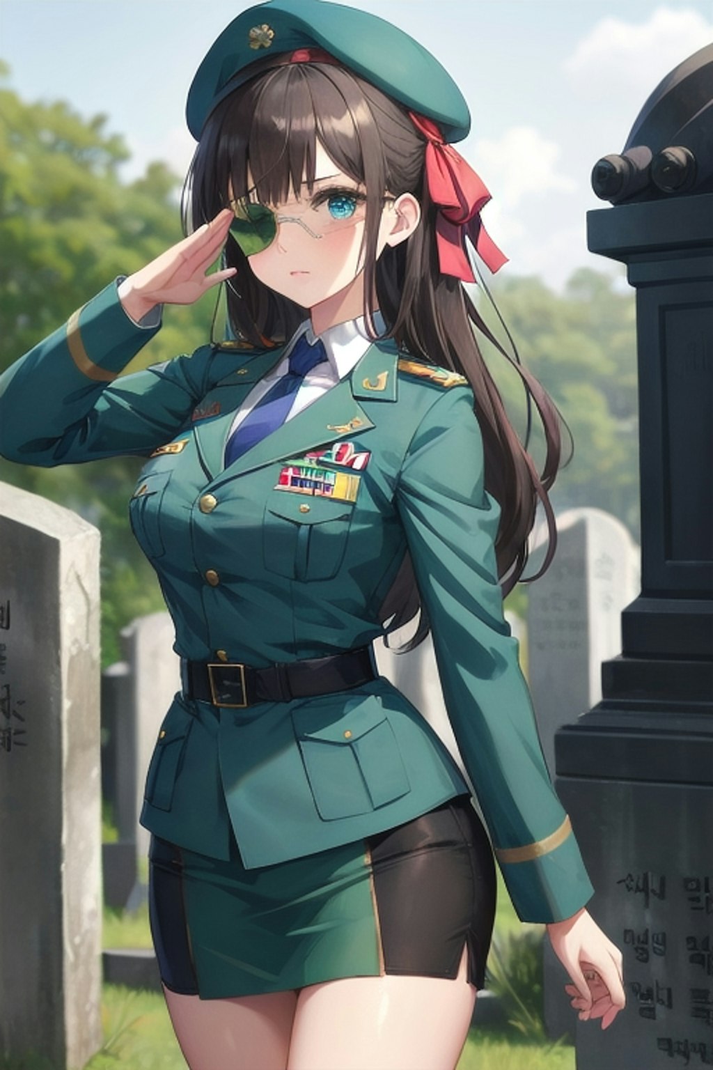 女軍人