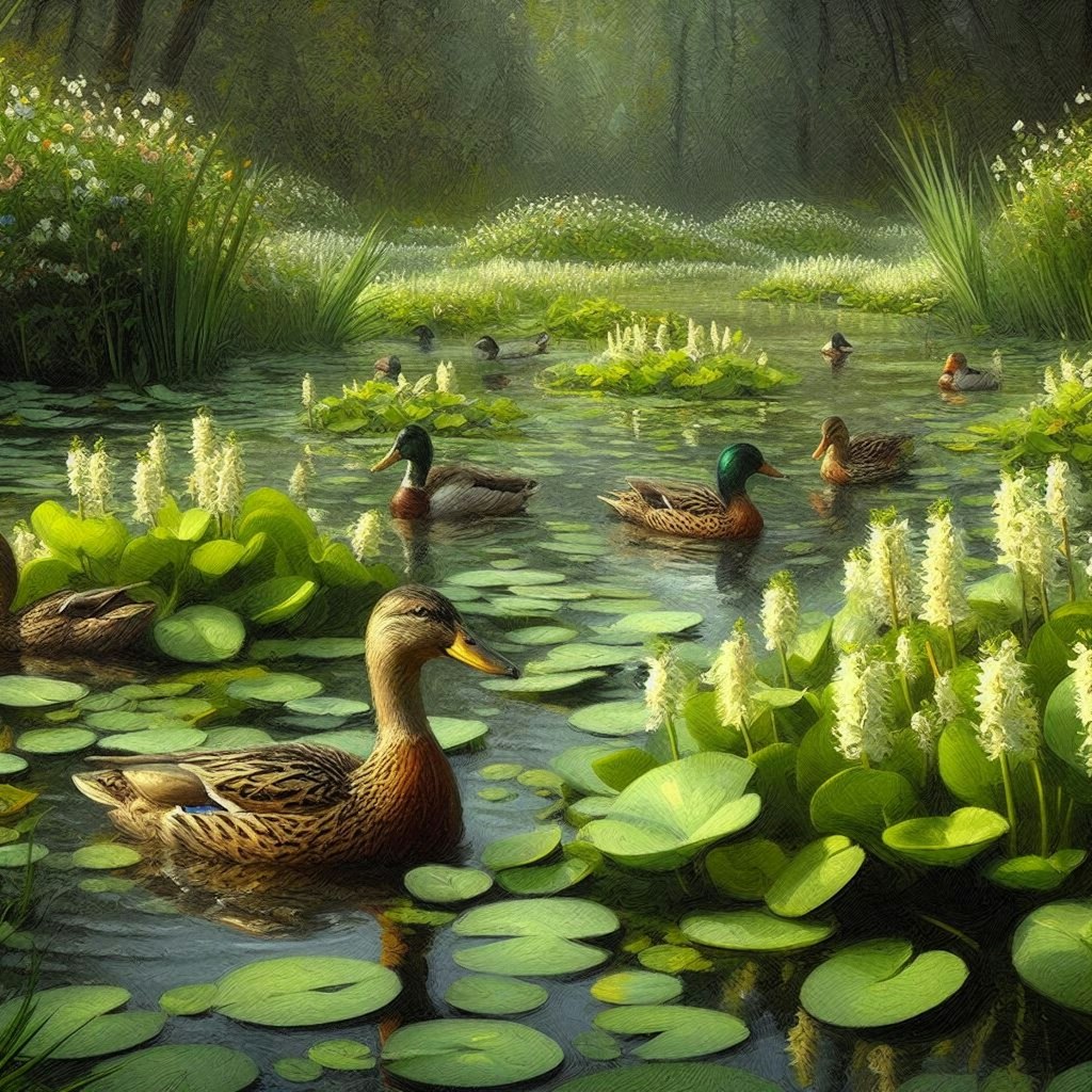 Duckweed pond