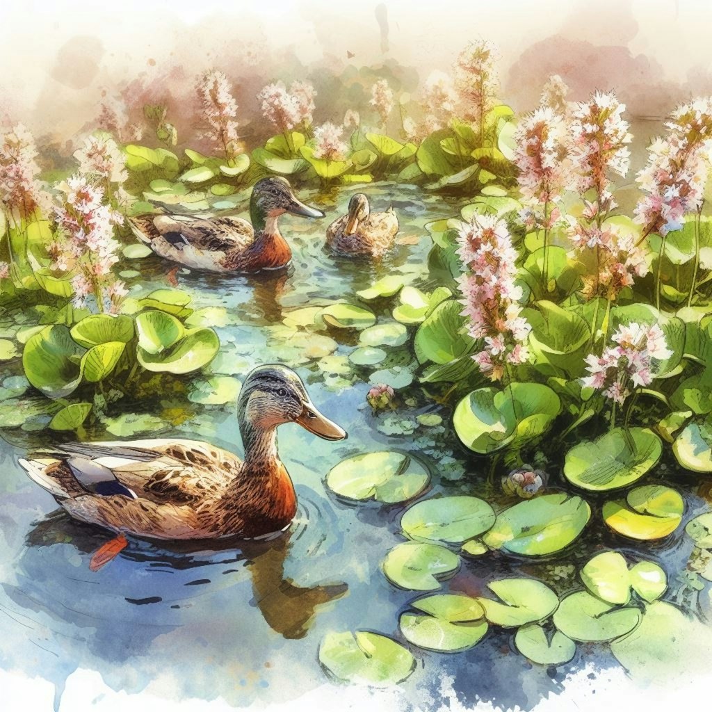 Duckweed pond