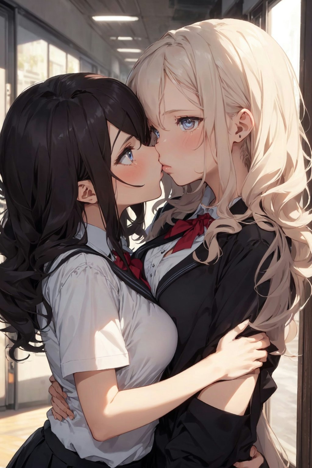 キスの日（百合キス）