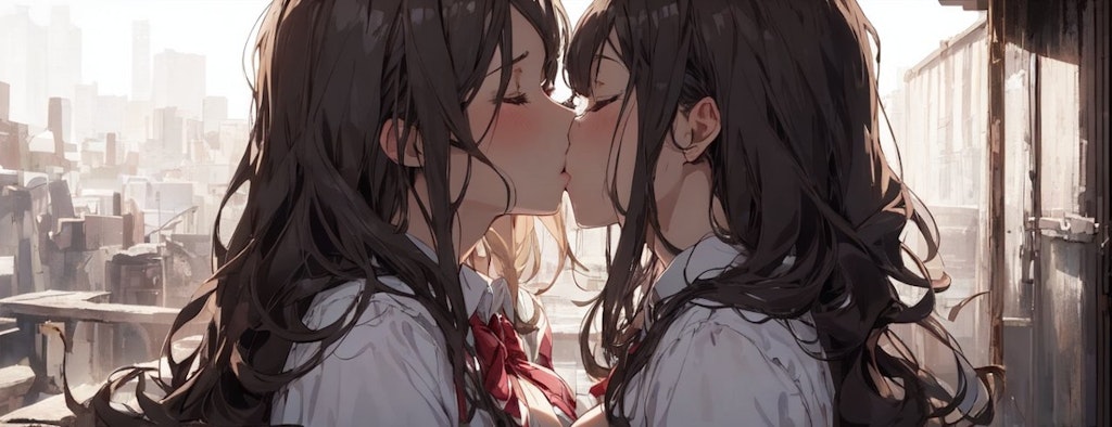 キスの日（百合キス）