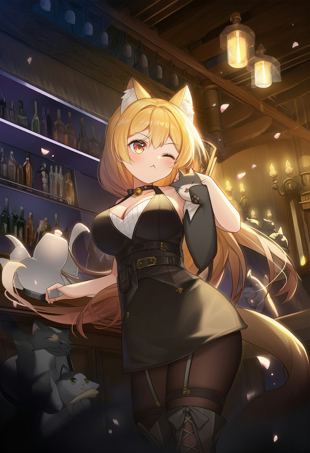 猫耳バーテンダー