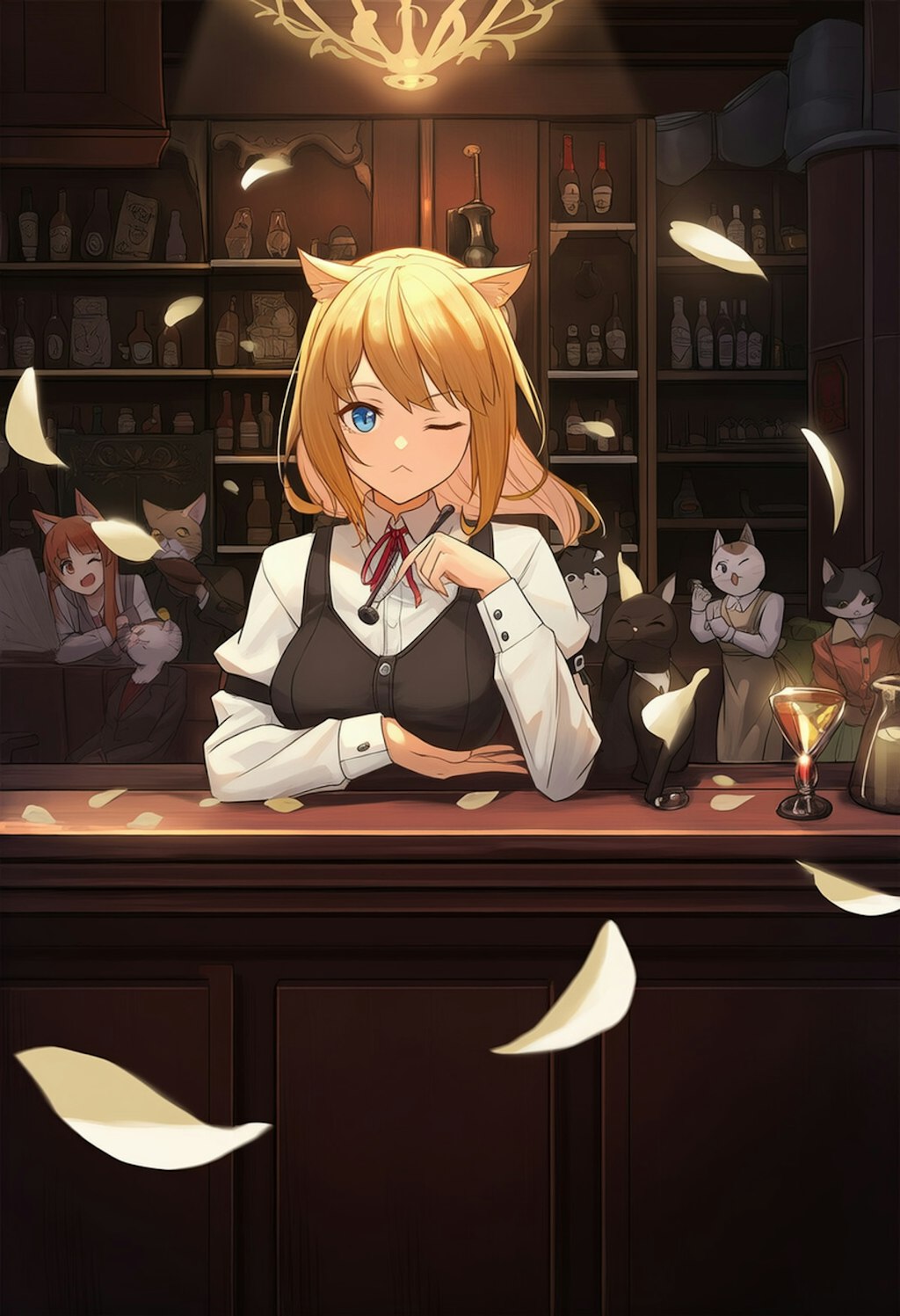 猫耳バーテンダー