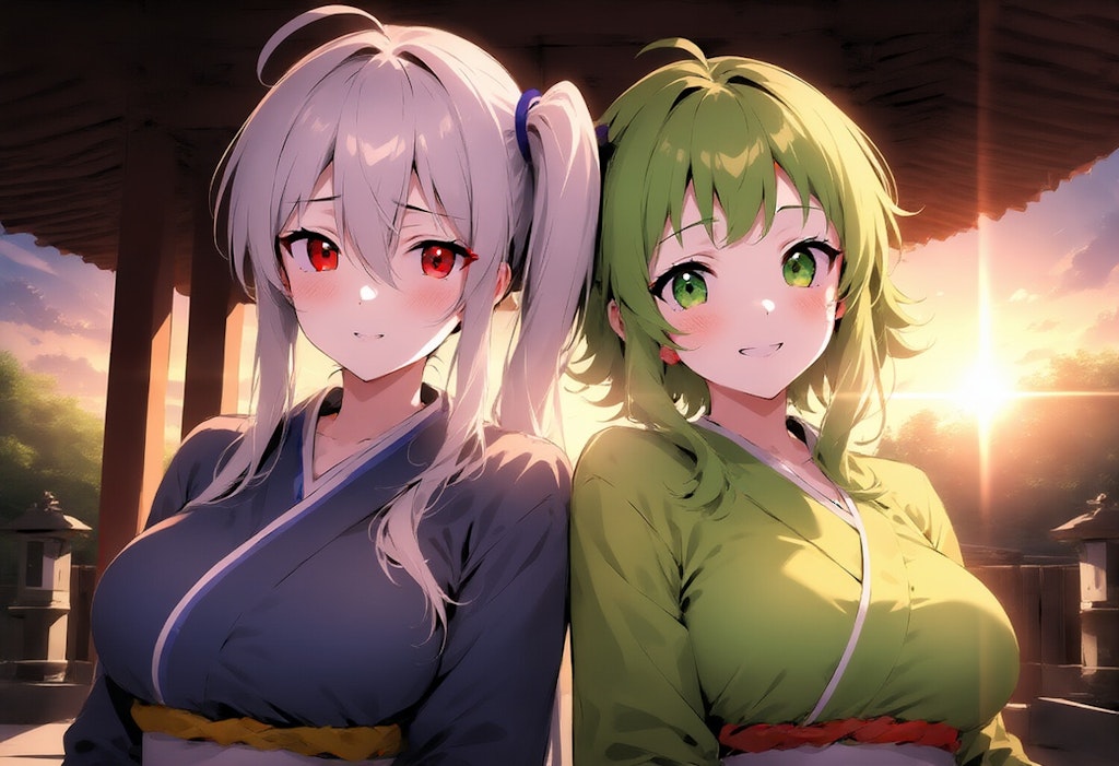 V4　ボカロ　亞北ネル　弱音ハク GUMI　明けましておめでとうございます