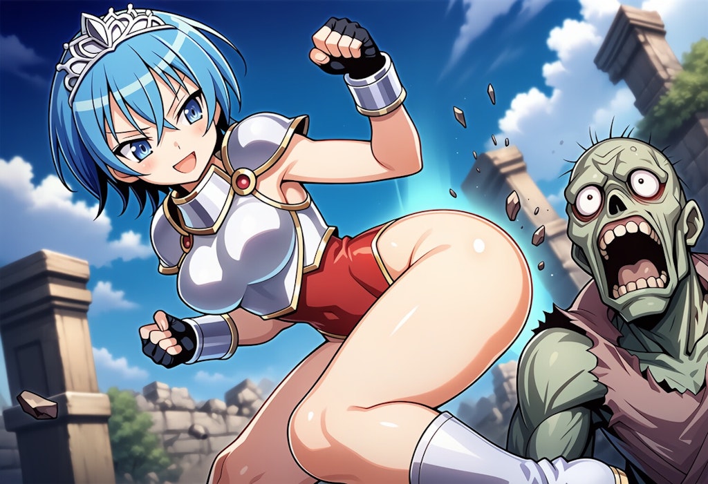 エルザ姫ヒップアタック修正版