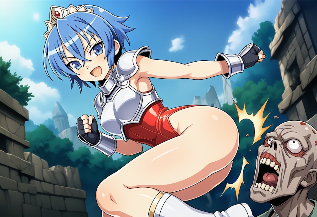 エルザ姫ヒップアタック修正版