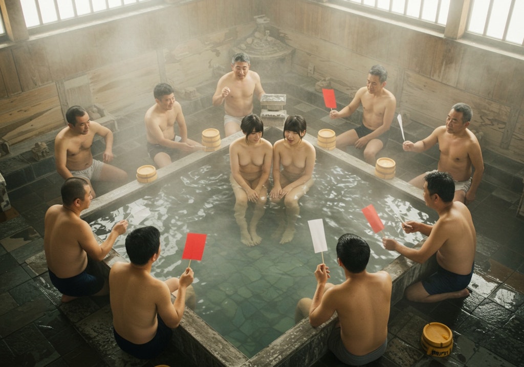 姉妹対決！旗判定の行方は？