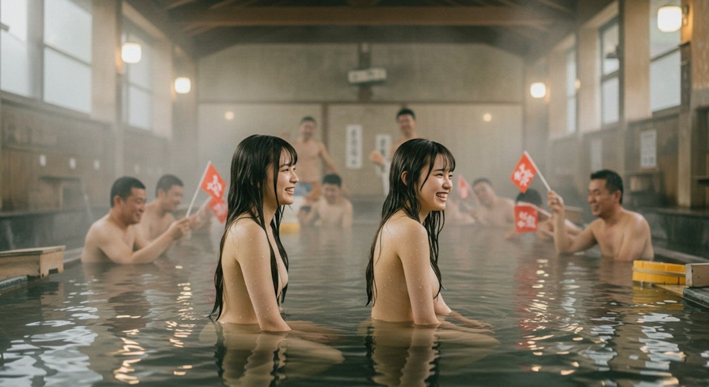 姉妹対決！旗判定の行方は？