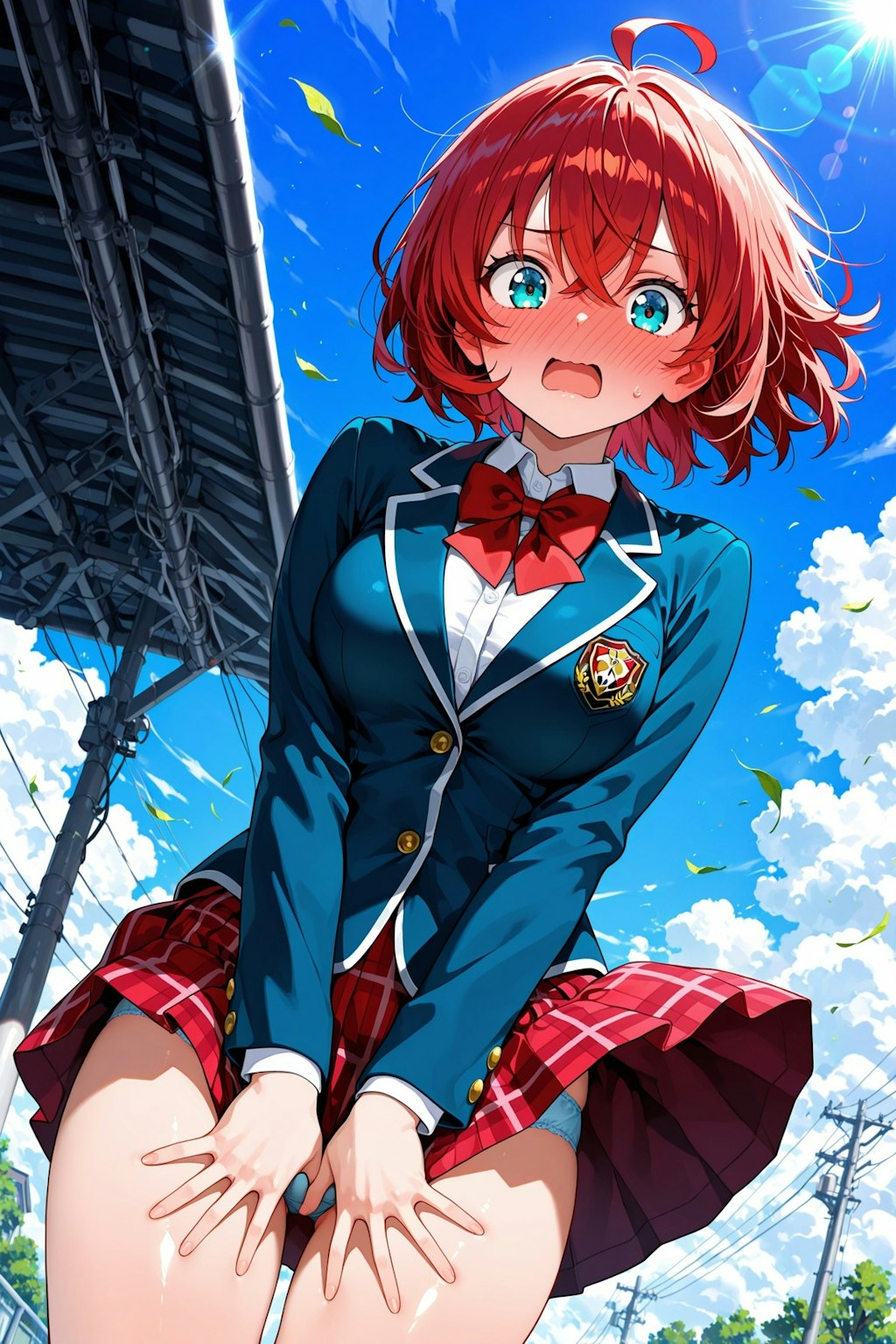 イタズラな風