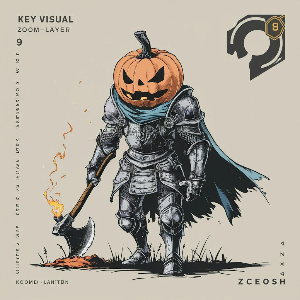 Knight of Jack-o'-Lantern