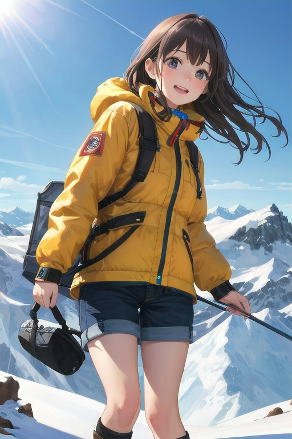 登山好きの彼女