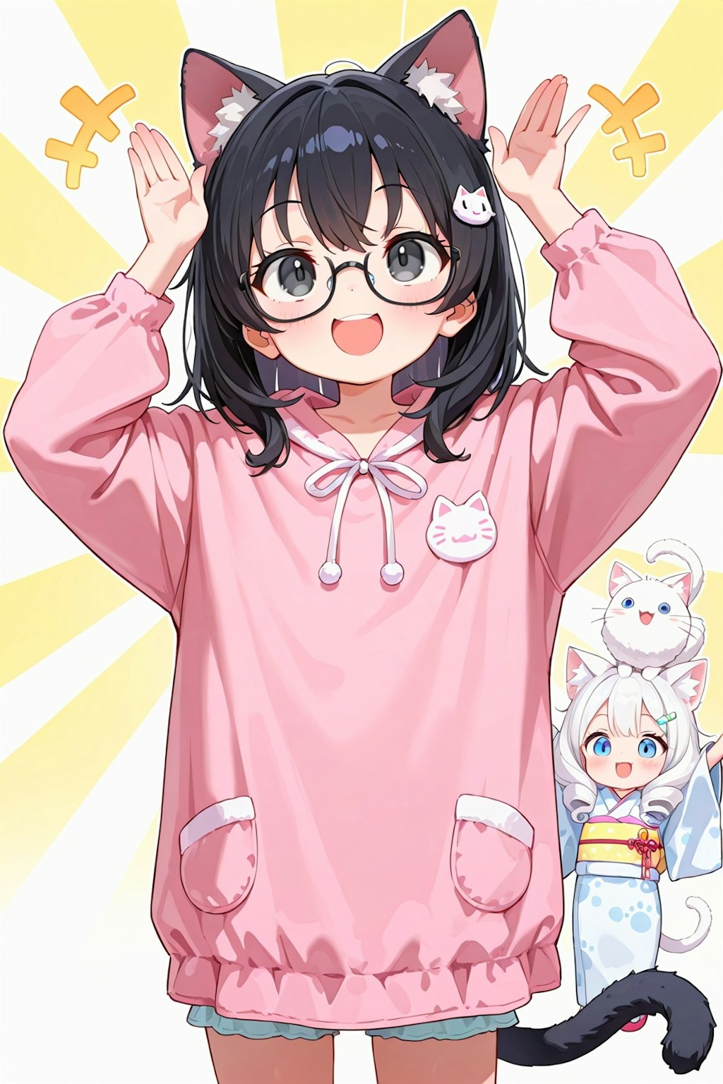 【なぞのえほん】ケモミミをほしがったおんなのこ