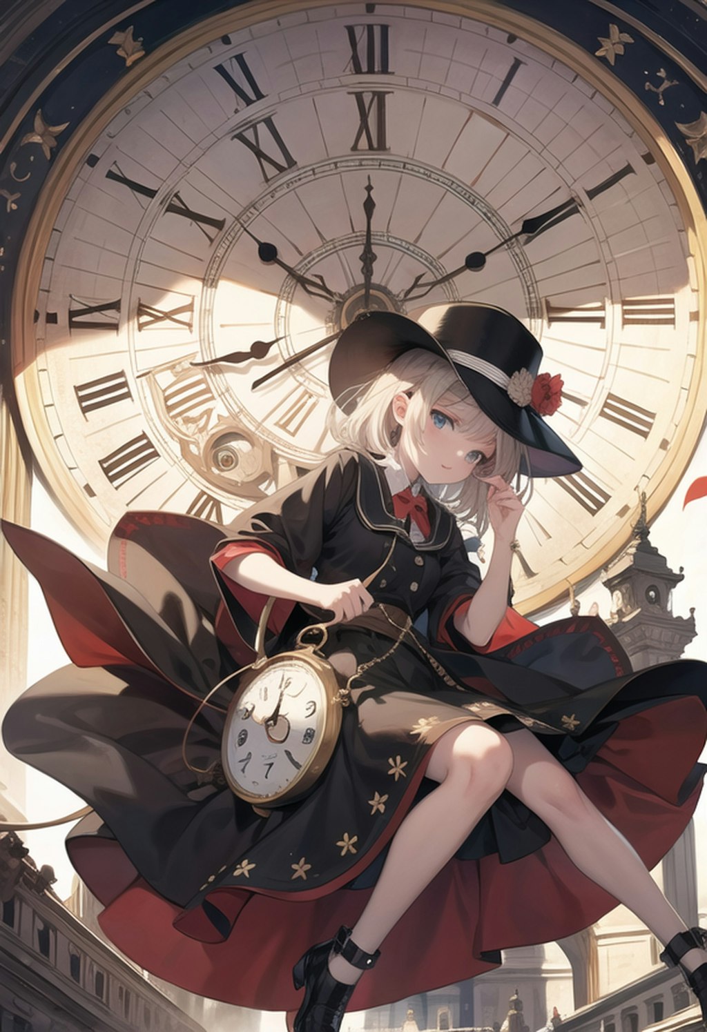 １呪文「clock」