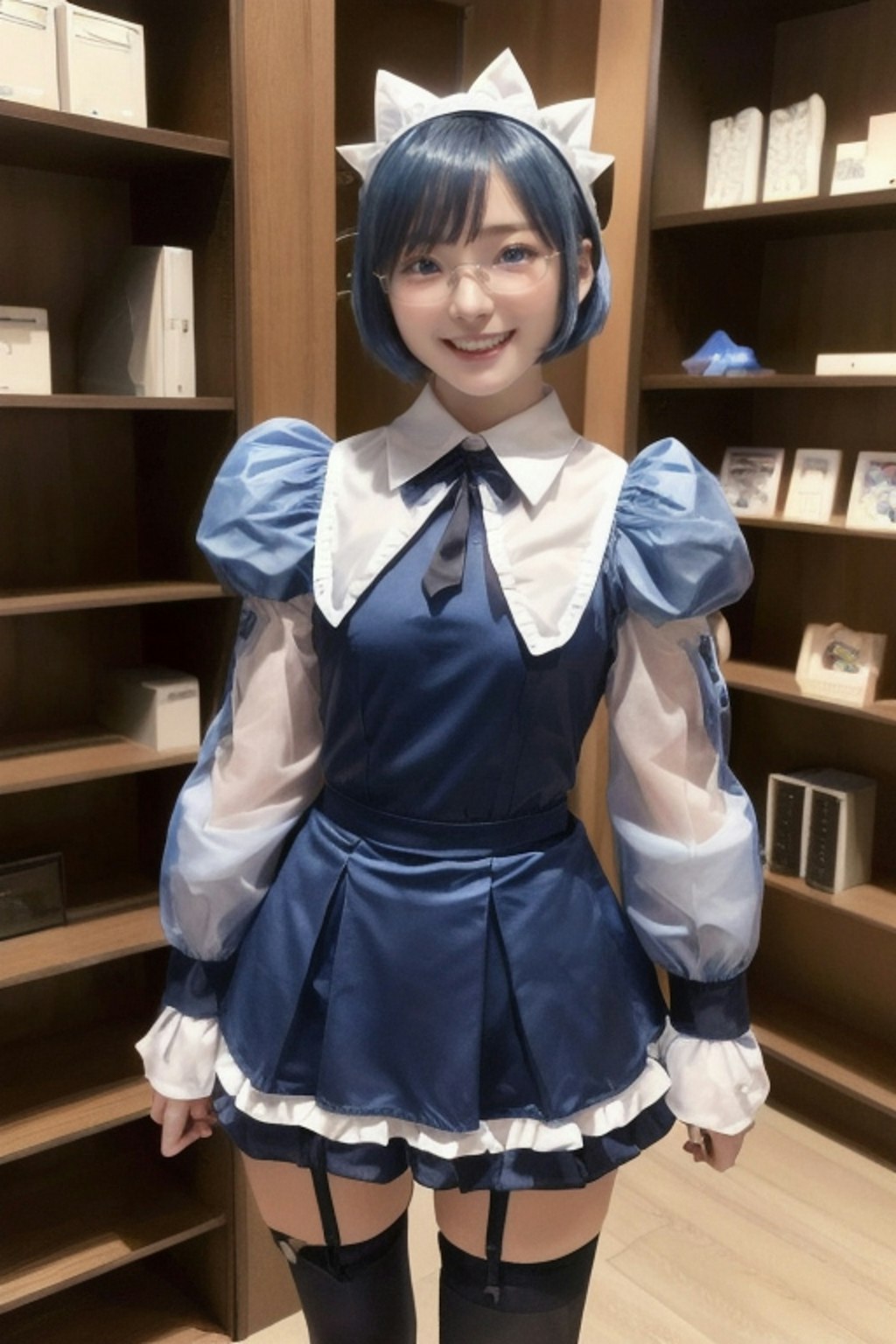 パソコンショップの看板娘