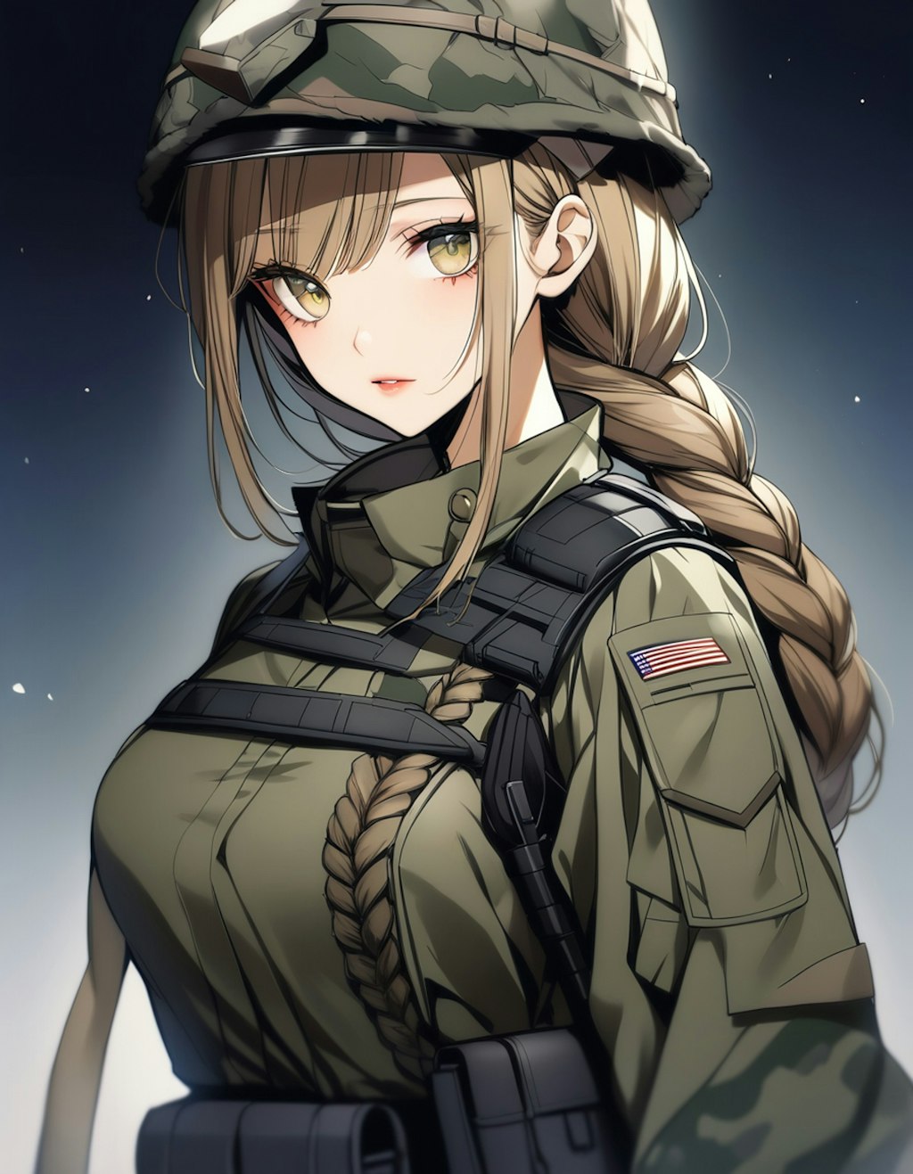 女軍人