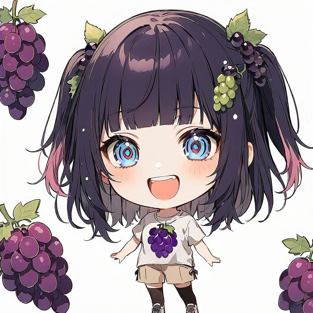 グレープ娘やよいちゃん🍇