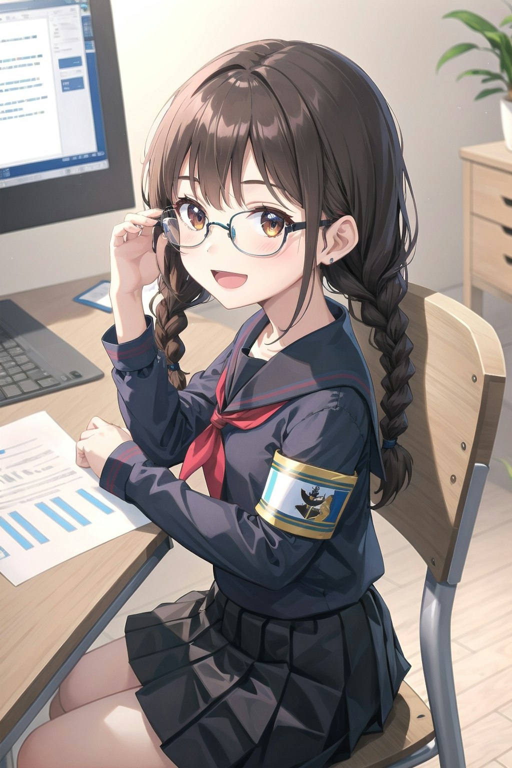 わたしはこの机と共にこの世界に生まれました