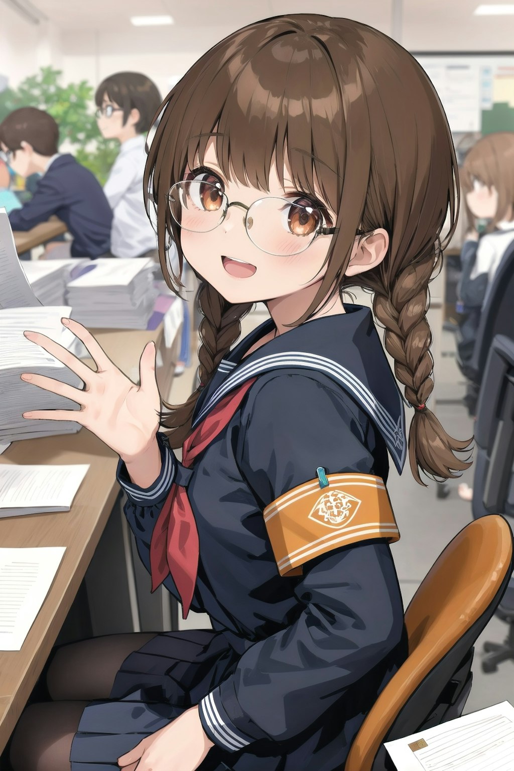 わたしはこの机と共にこの世界に生まれました