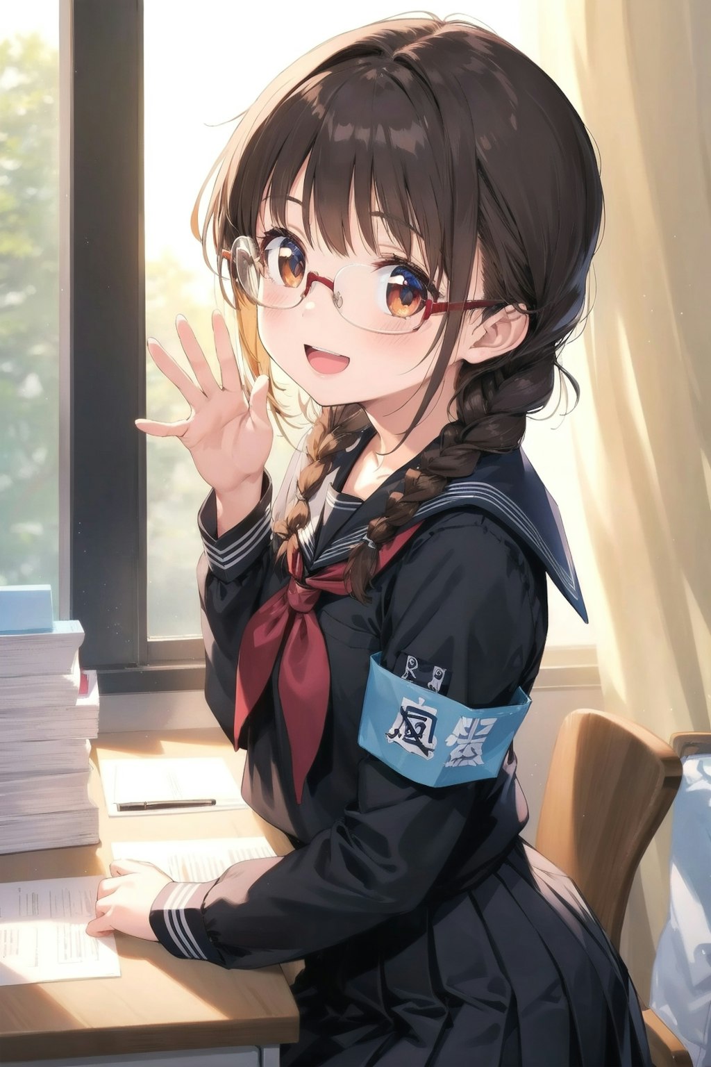 わたしはこの机と共にこの世界に生まれました