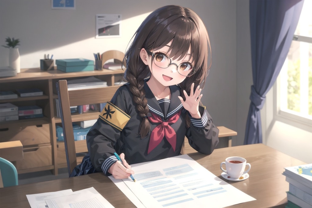 わたしはこの机と共にこの世界に生まれました