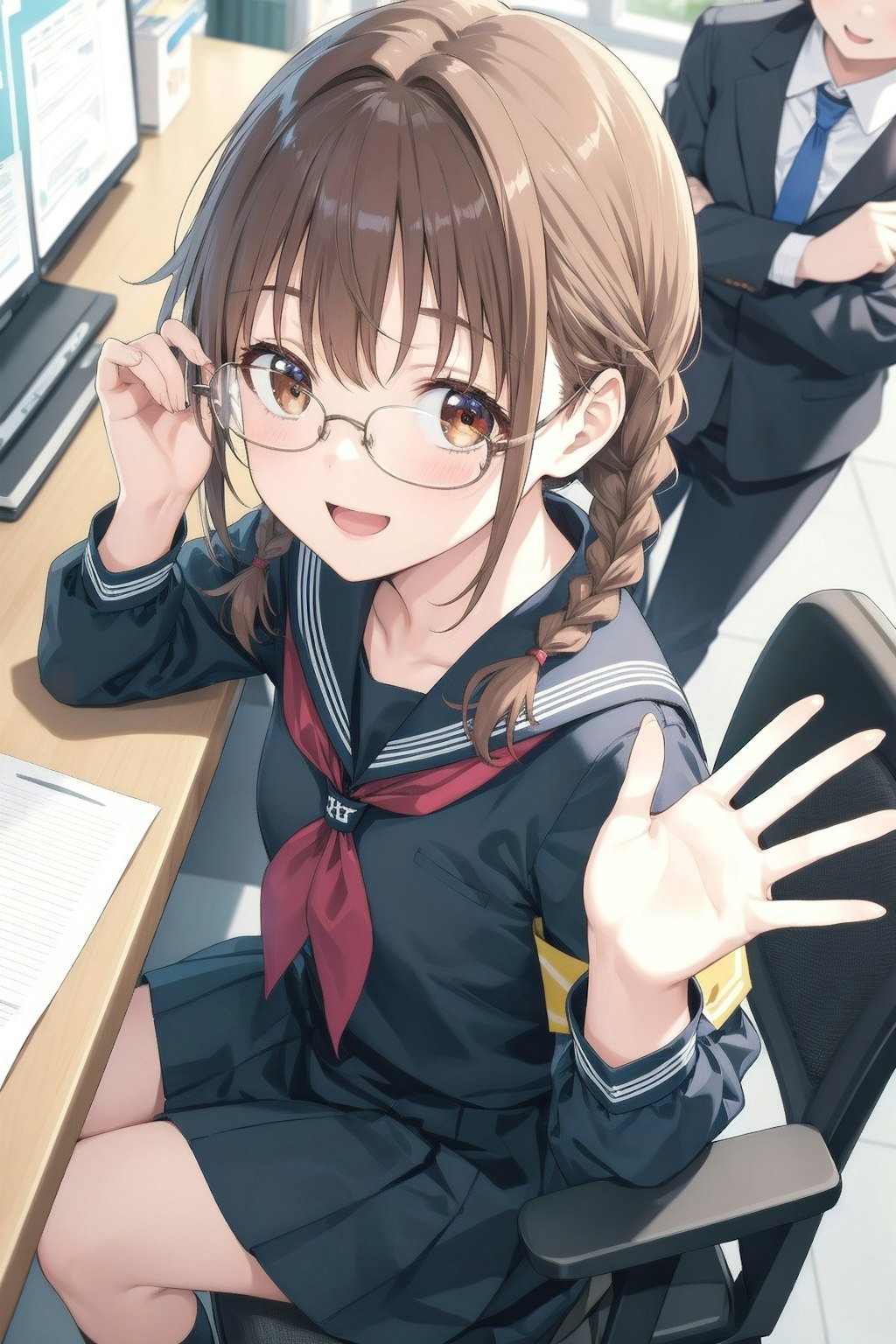 わたしはこの机と共にこの世界に生まれました